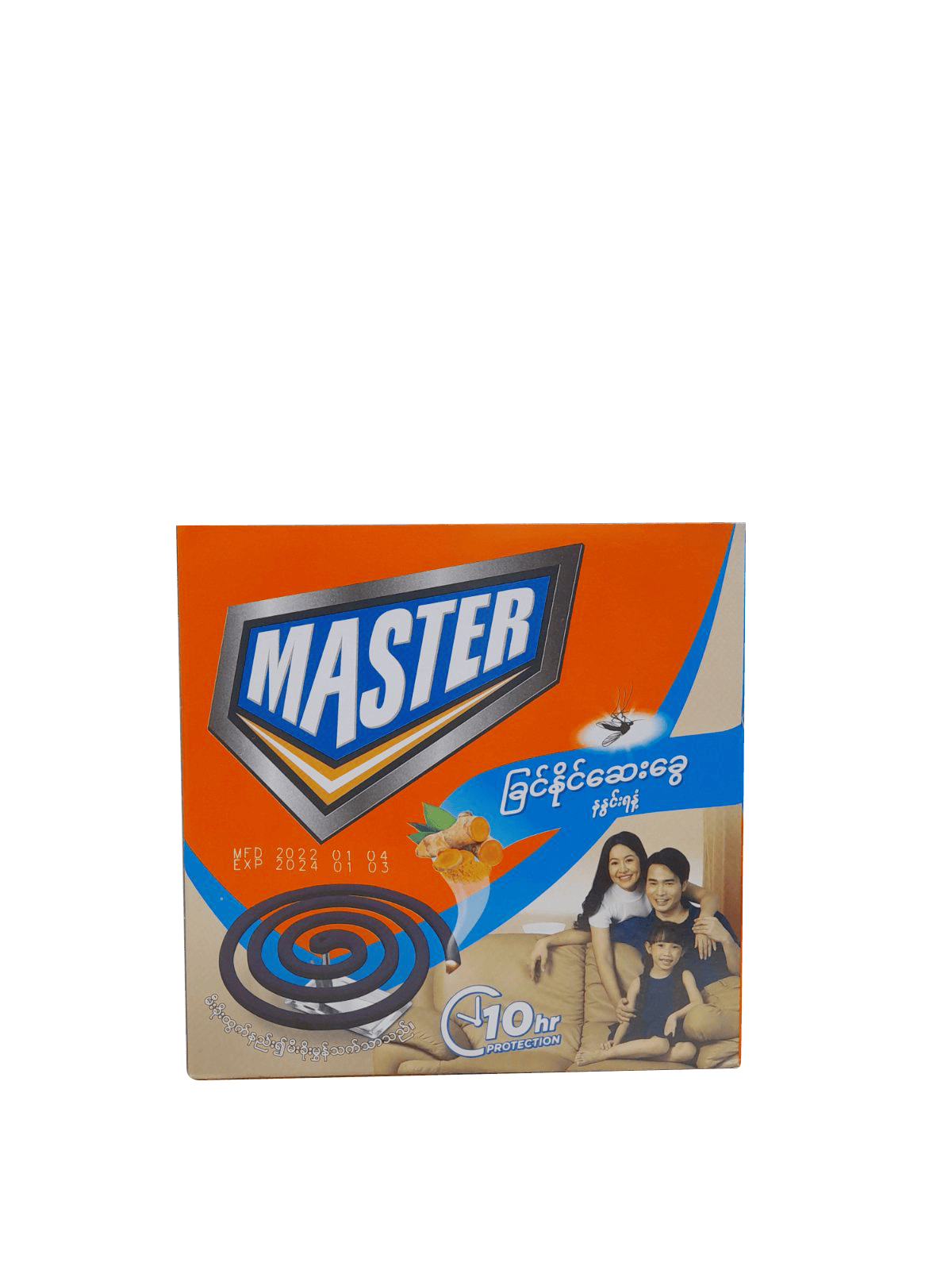 Miaster Insect Master Insect Killer Coil #Turmeric 150g - LifePlus Health and Beauty