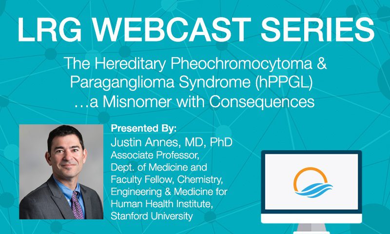 Dr. Justin Annes Webcast