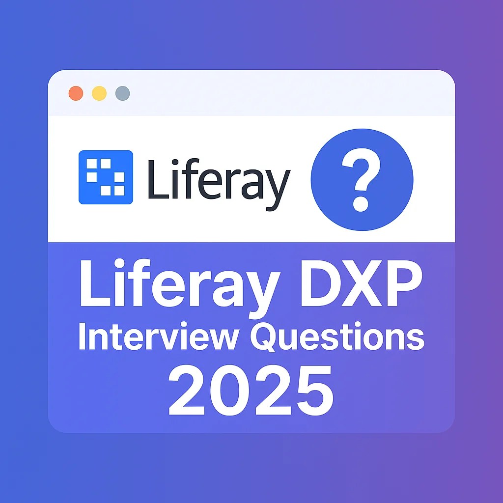 Liferay Interview Questions