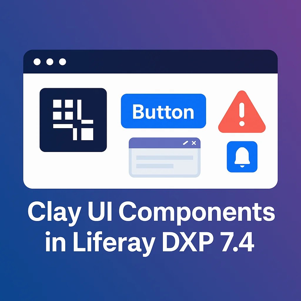 Liferay UI Clay UI Components