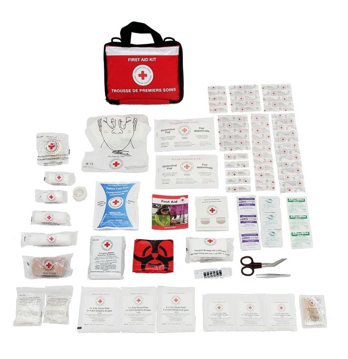 Basic First Aid Kit Lifeshield - Stunning Mountain Illustration - Desktop