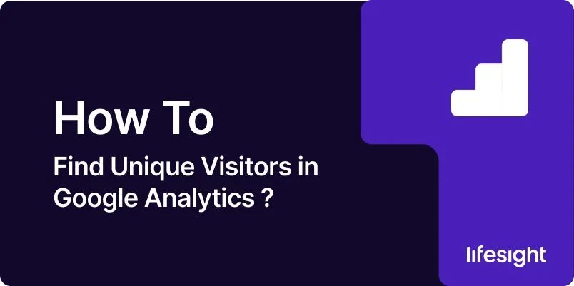 How to find unique visitors in google analytics