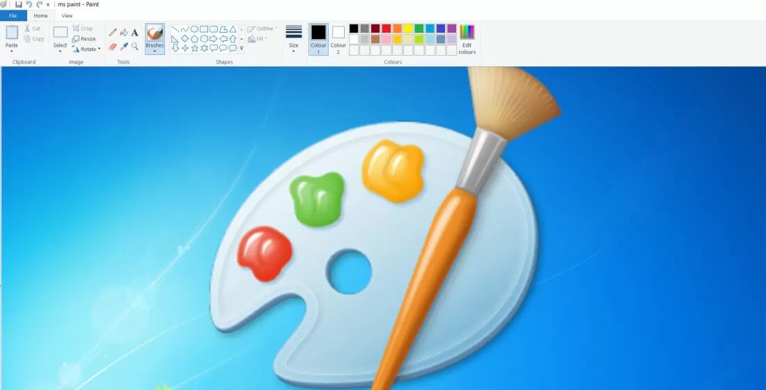 Paint application