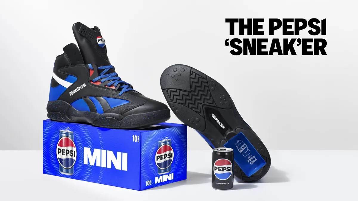 Pepsi, Shaq and Reebok