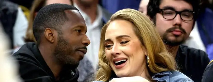 Adele and Rich Paul