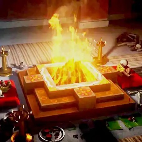 Tantra meditation fire ritual | Natural Tantra Meditation