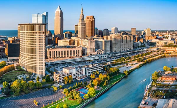 Cleveland, OH skyline