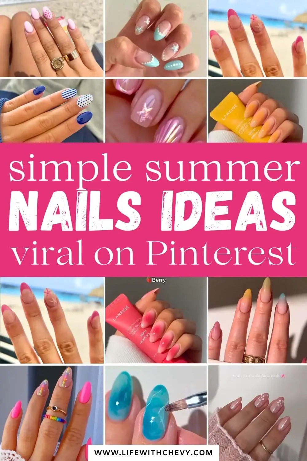 simple summer nails ideas