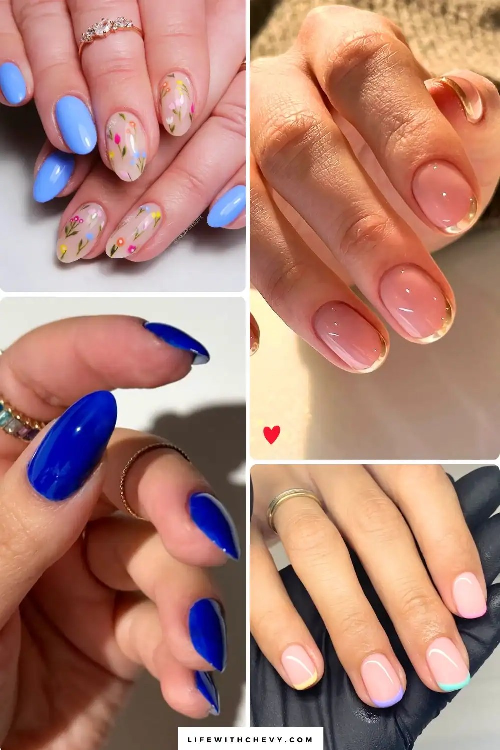 simple vacation nail ideas