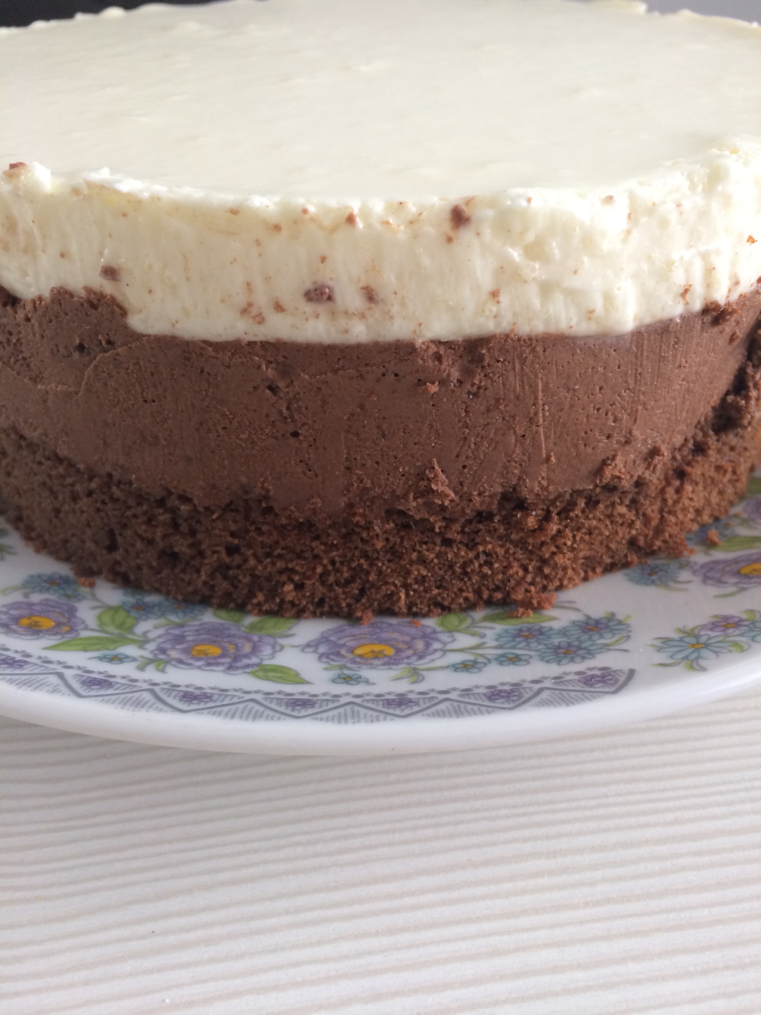 mousse torta, mousse torta od bijele čokolade, mousse torta od tamne čokolade