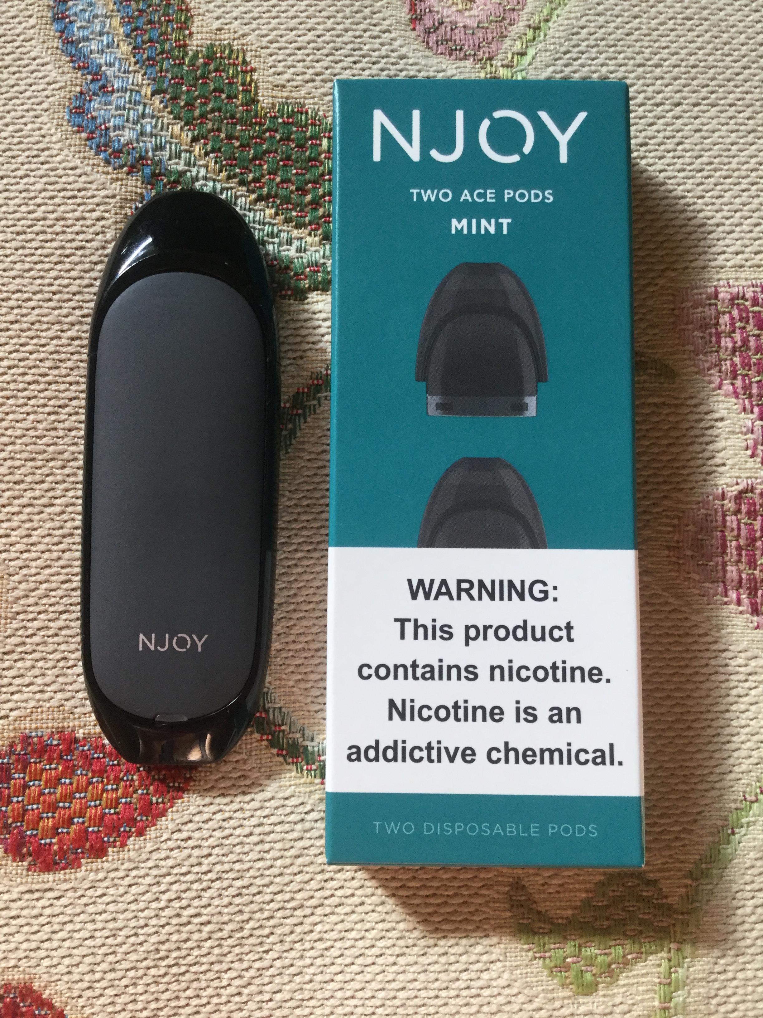 njoy replacement pods NJOY Menthol Pods 2.4% main image 0