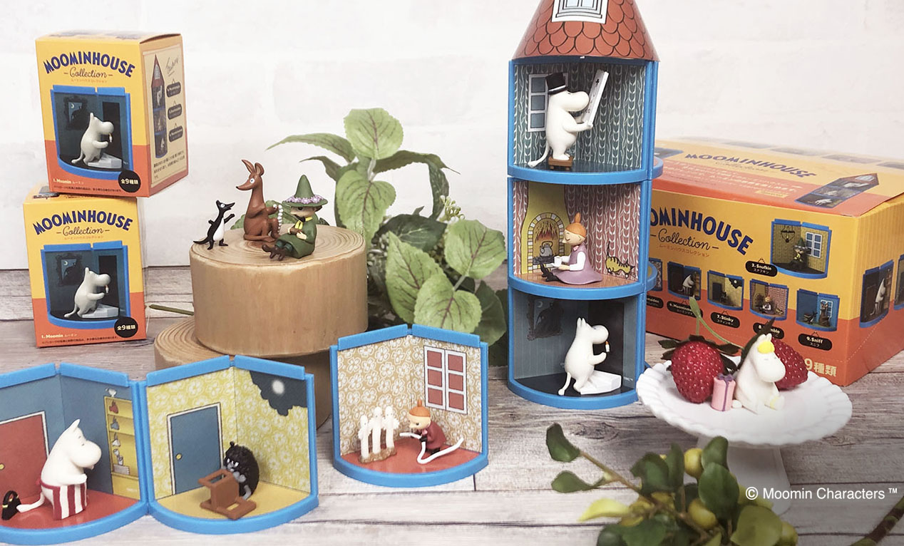 高さ約70cmのムーミンのドールハウスがつくれる！web限定で『ムーミン