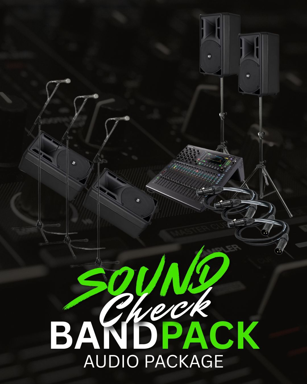 AUDIO PACKAGE – Sound Check Band Package