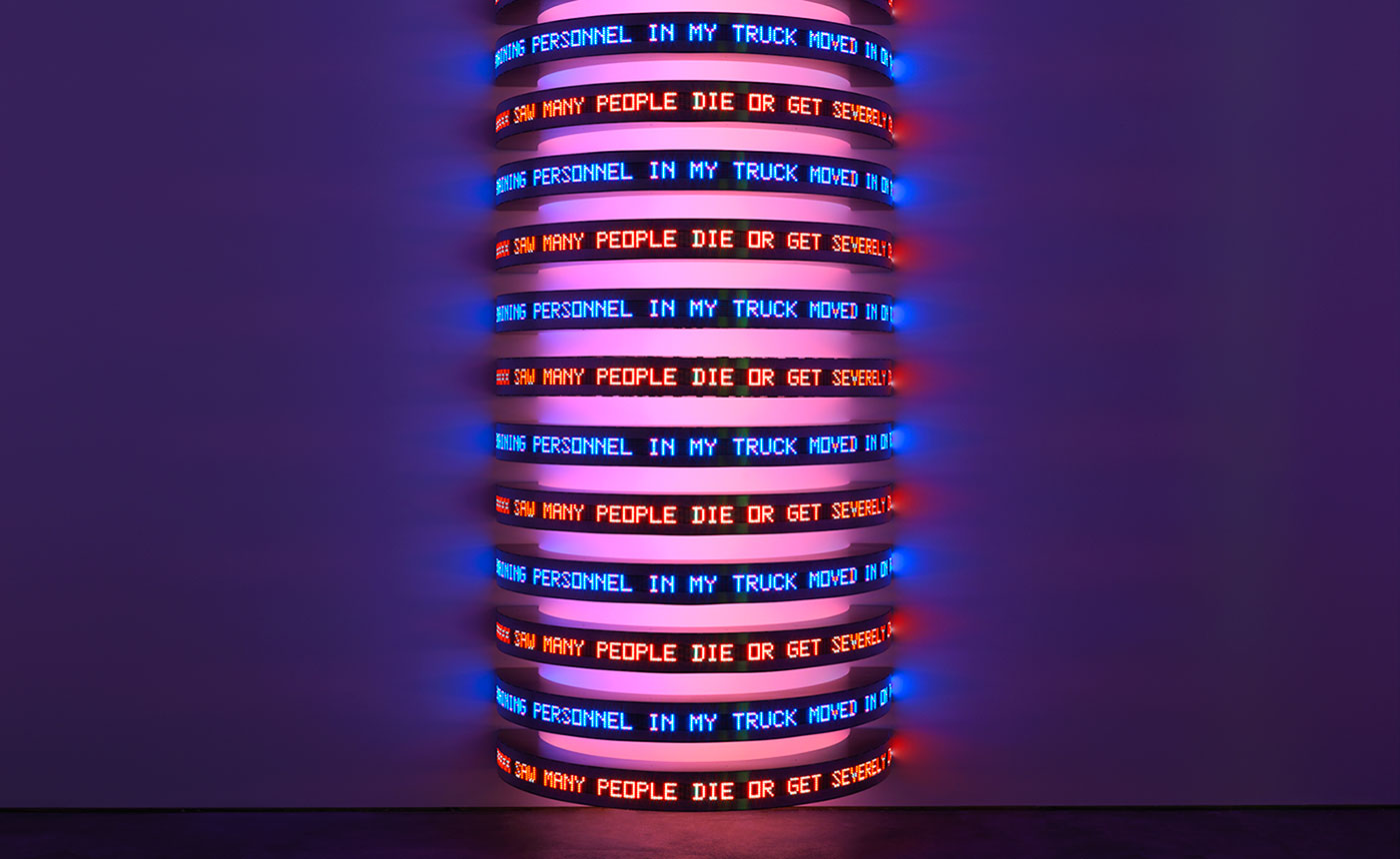 JENNY HOLZER, the artist of the words |
