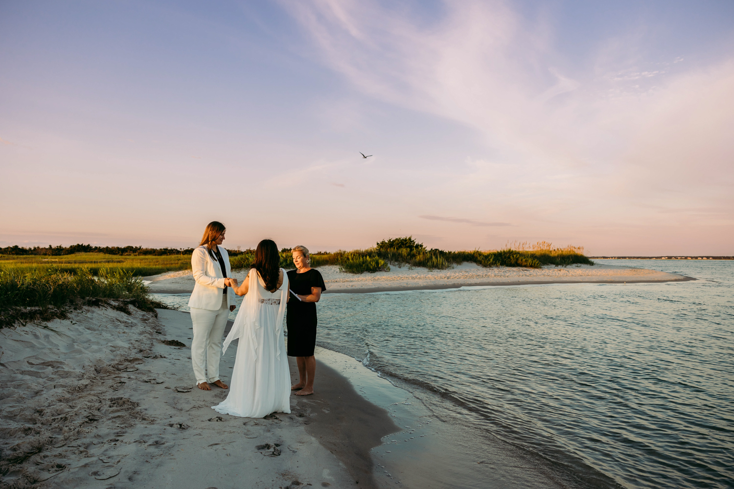 Topsail Beach Elopement Photographer