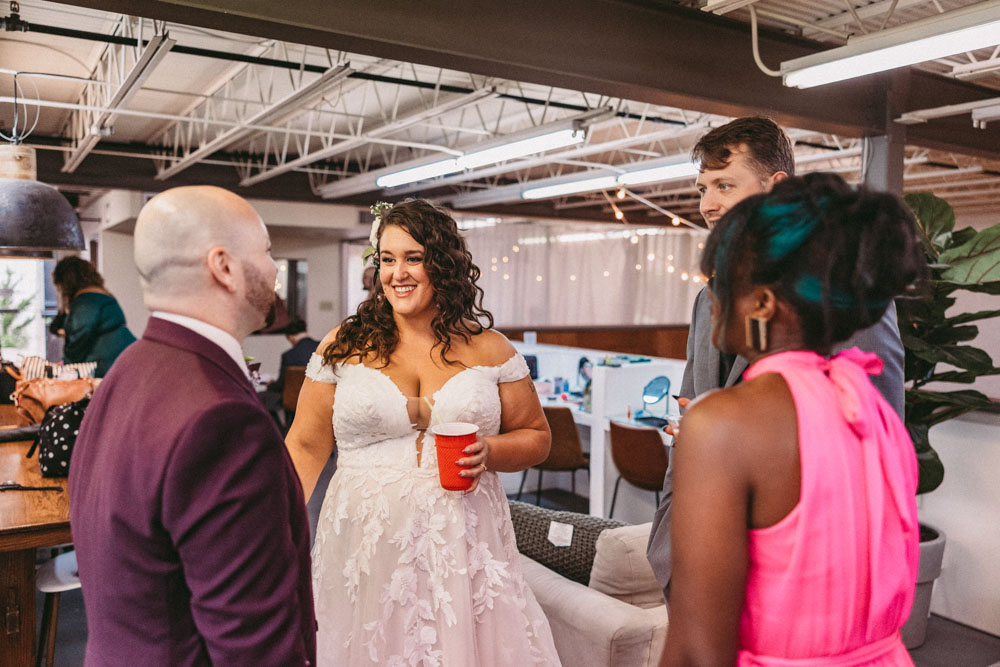 Atrium Wedding Photographer Wilmington