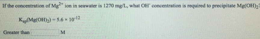 What Concentration Of So32 Is In Chegg 