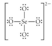 Choose The Best Lewis Structure For Seo42 Clutch Prep 