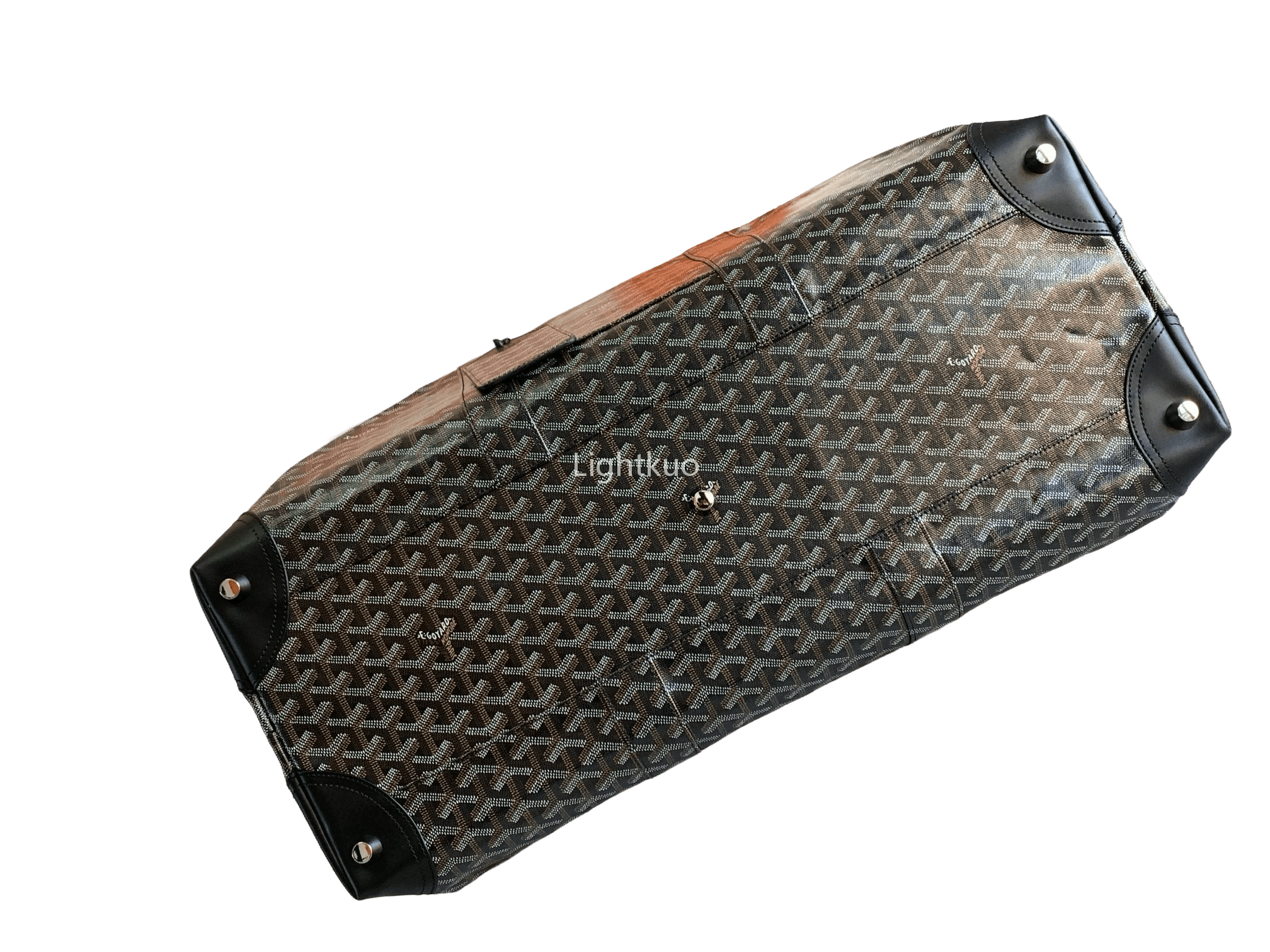 goyard boeing 55 holdall bag black