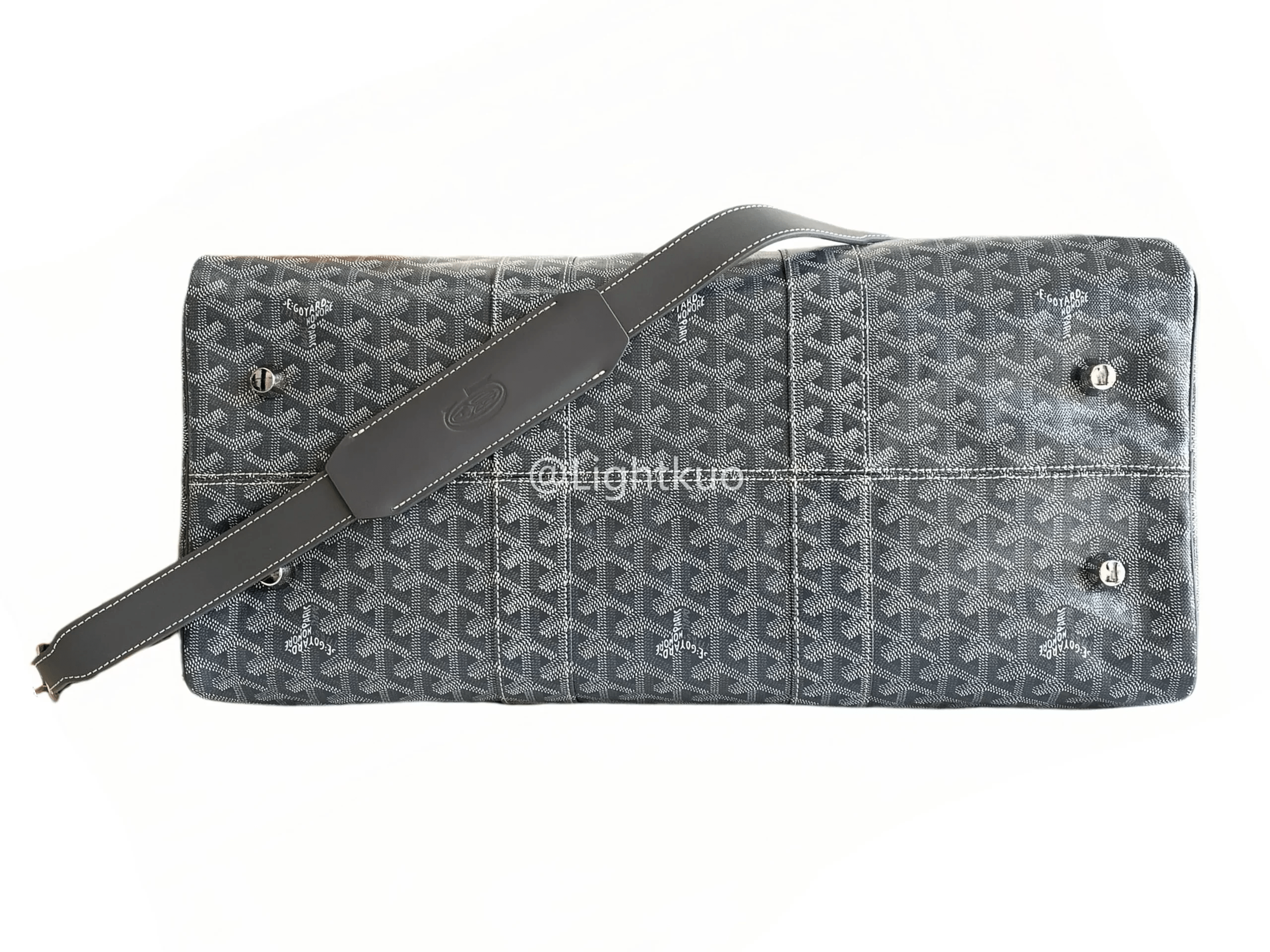 Goyard グレー バケットバッグ Goyard バケットバッグ ブラック/グレー - メルカリ