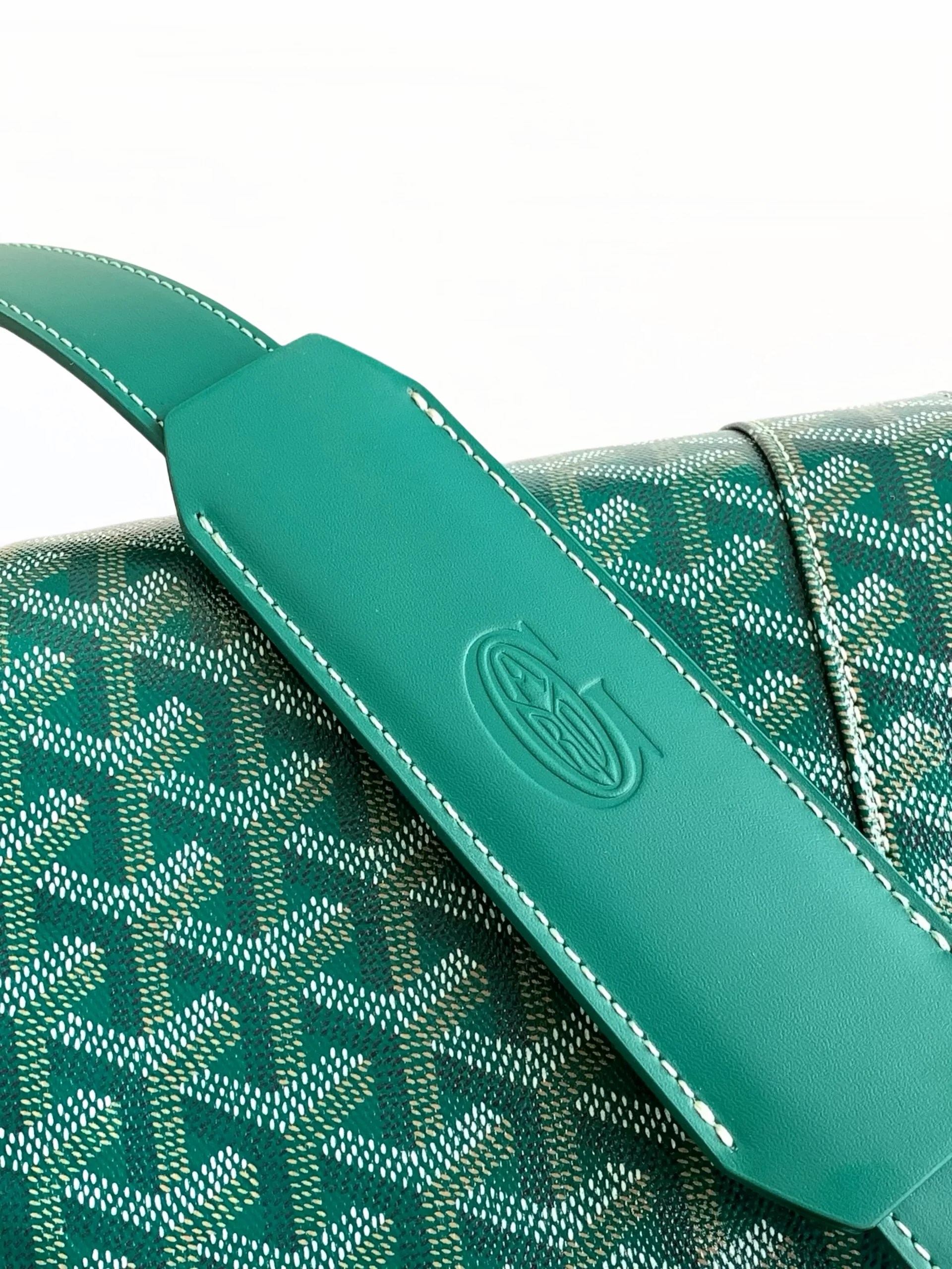 新品未使用　Goyard Bandoulière 114 Vest グリーン Goyard Boston Bag Green