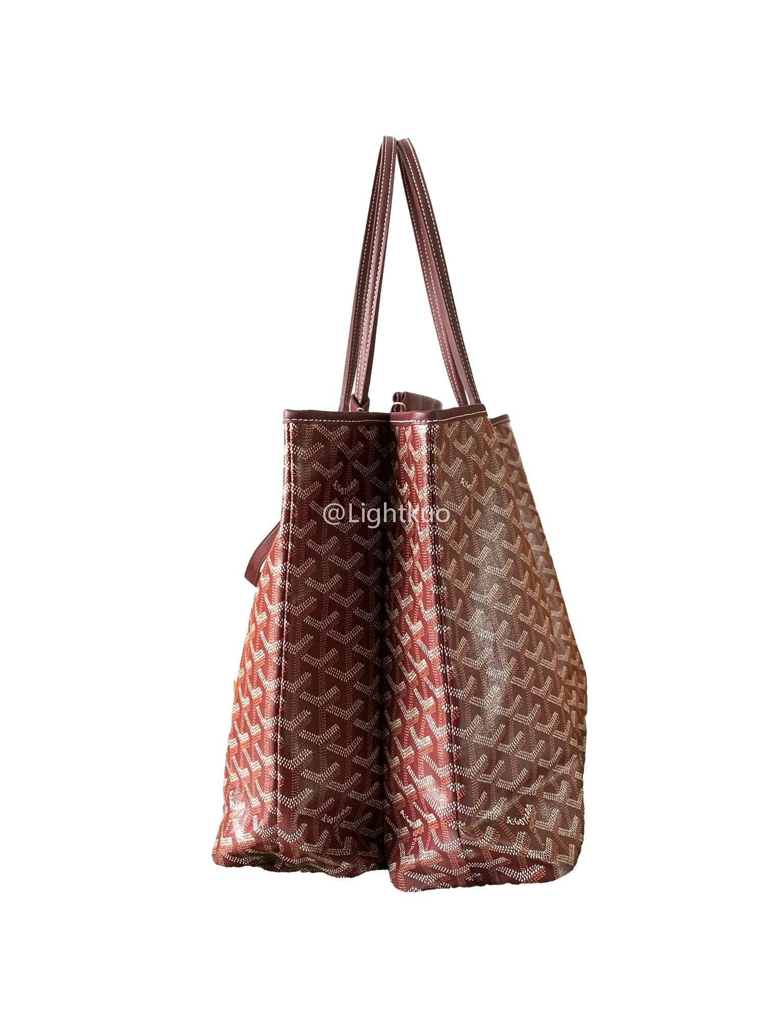 Goyard Isabelle Bag Burgundy