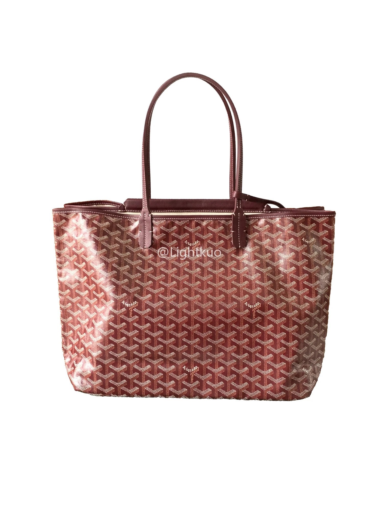 Goyard Isabelle Bag Burgundy