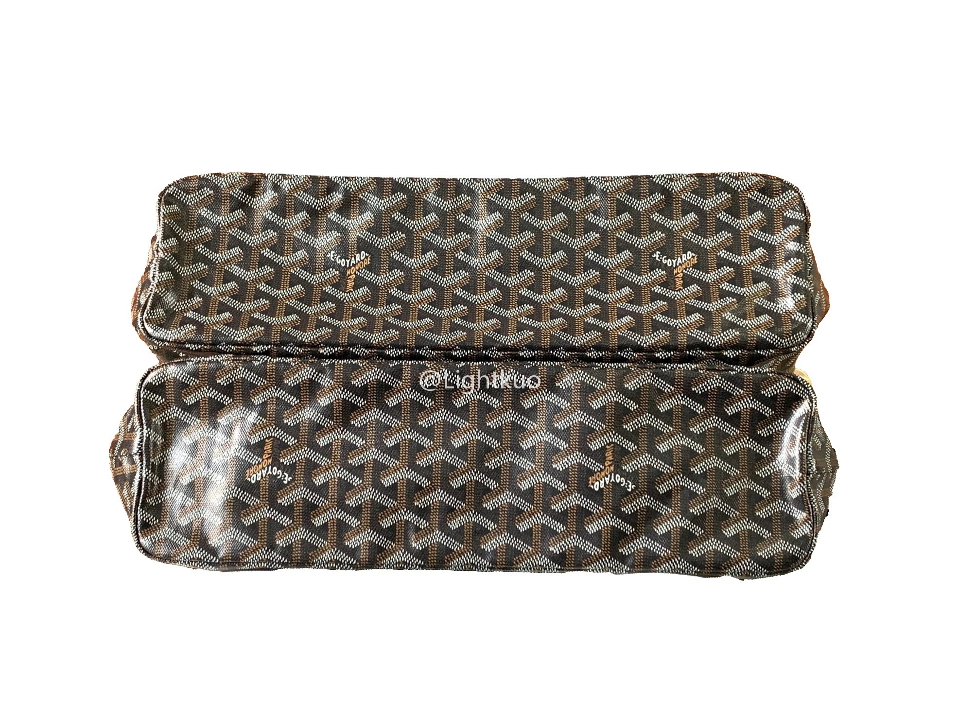 Goyard Isabelle Bag Black & Tan