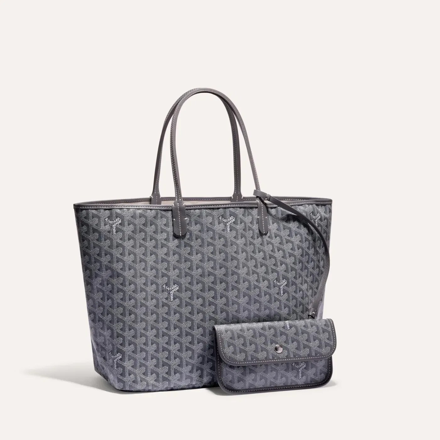 Goyard グレー バケットバッグ Goyard Saint Louis PM Bag Grey