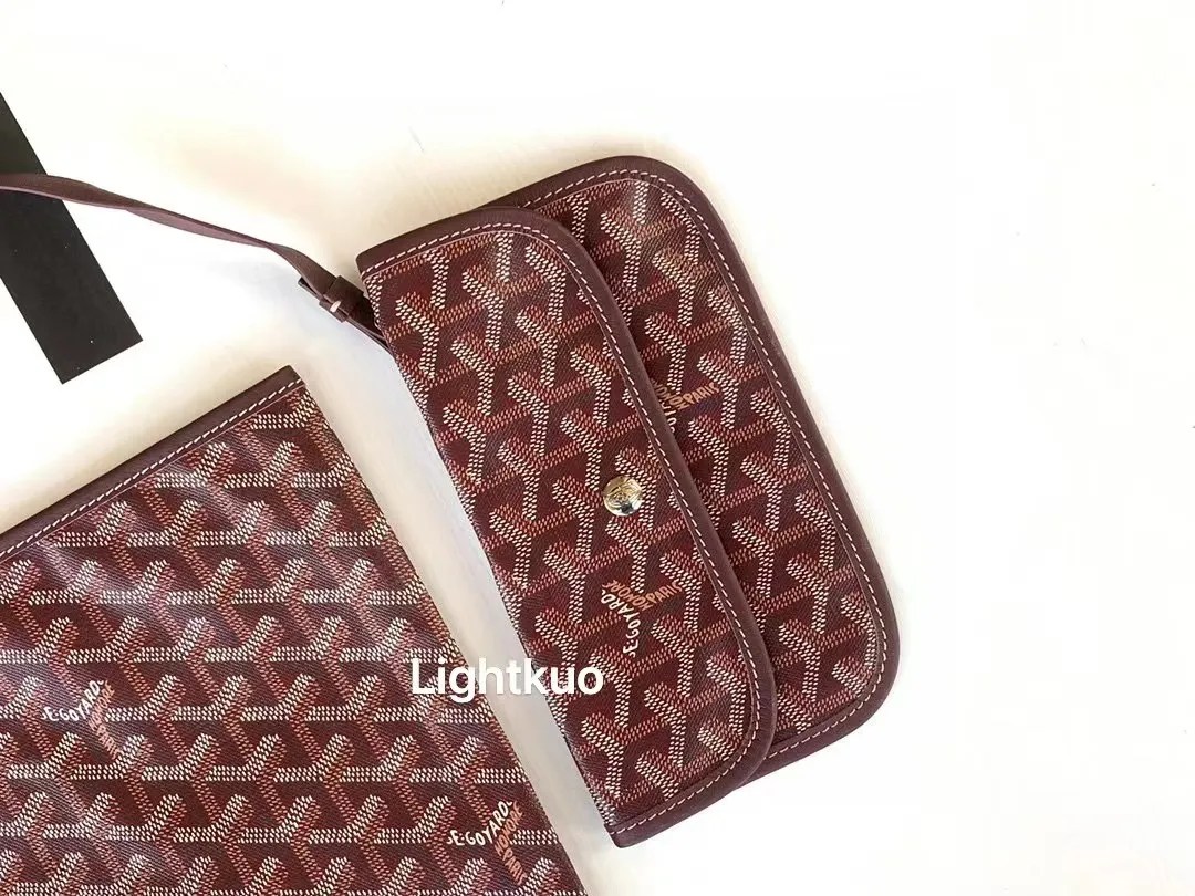 Goyard Saint Louis GM Bag - Burgundy
