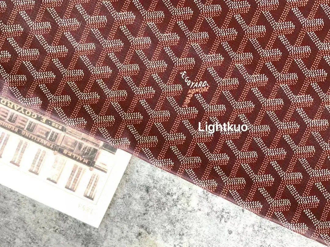 Goyard Saint Louis GM Bag - Burgundy