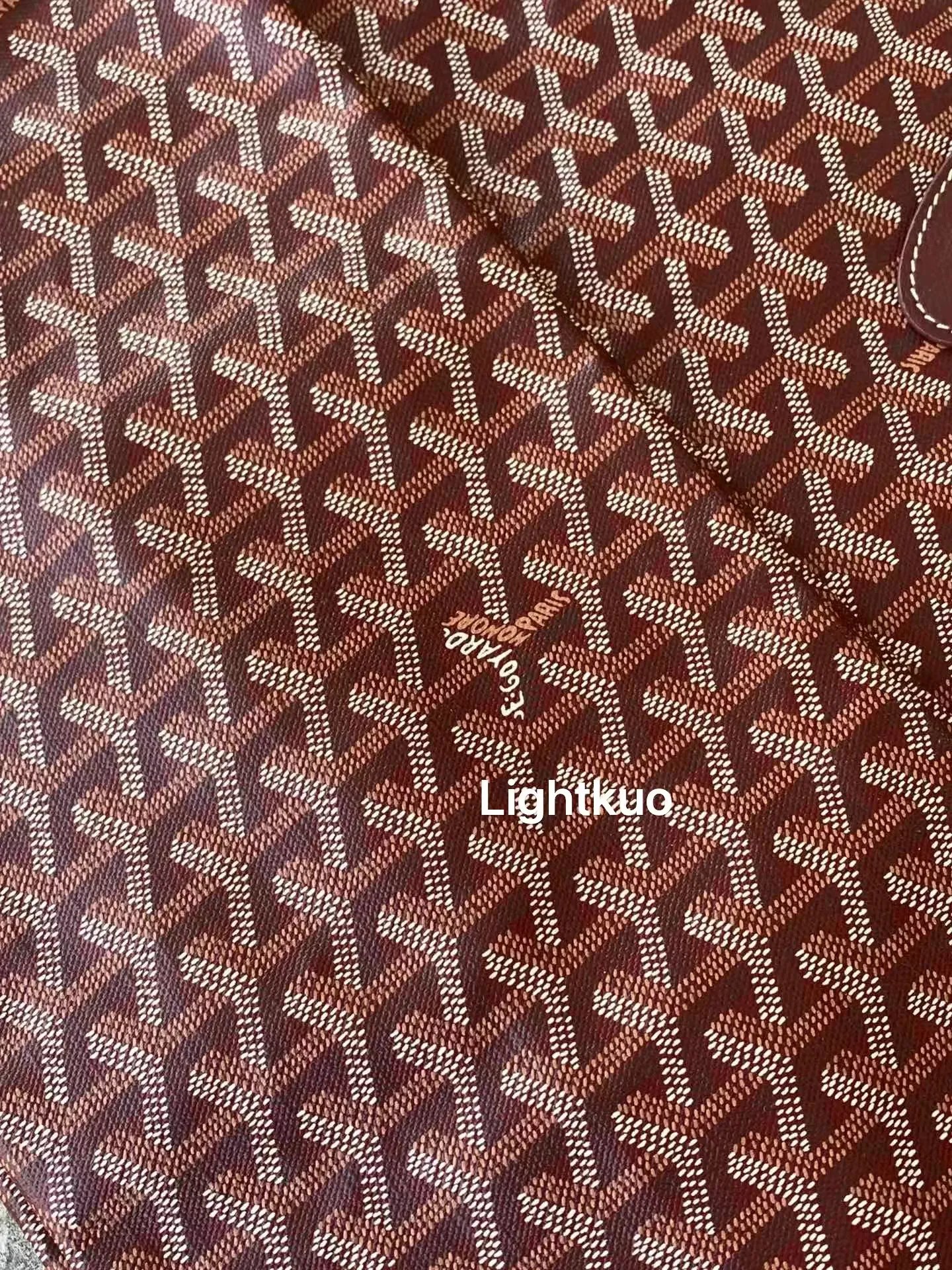 Goyard Saint Louis GM Bag - Burgundy