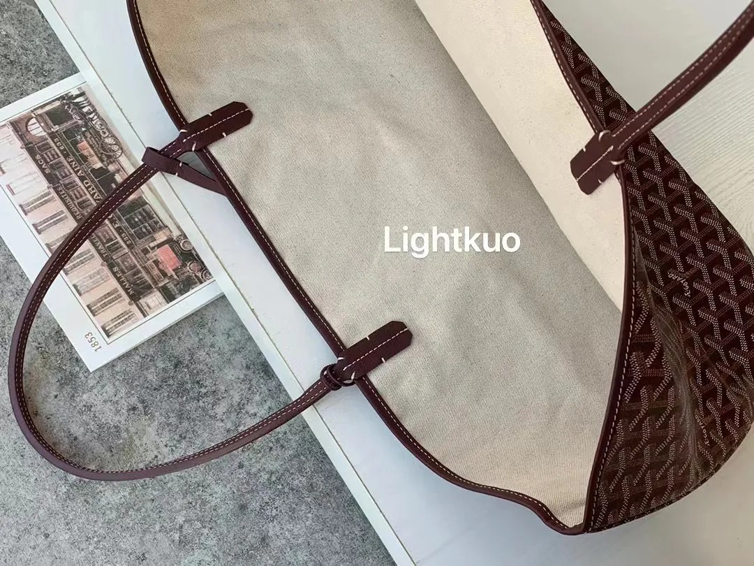 Goyard Saint Louis GM Bag - Burgundy