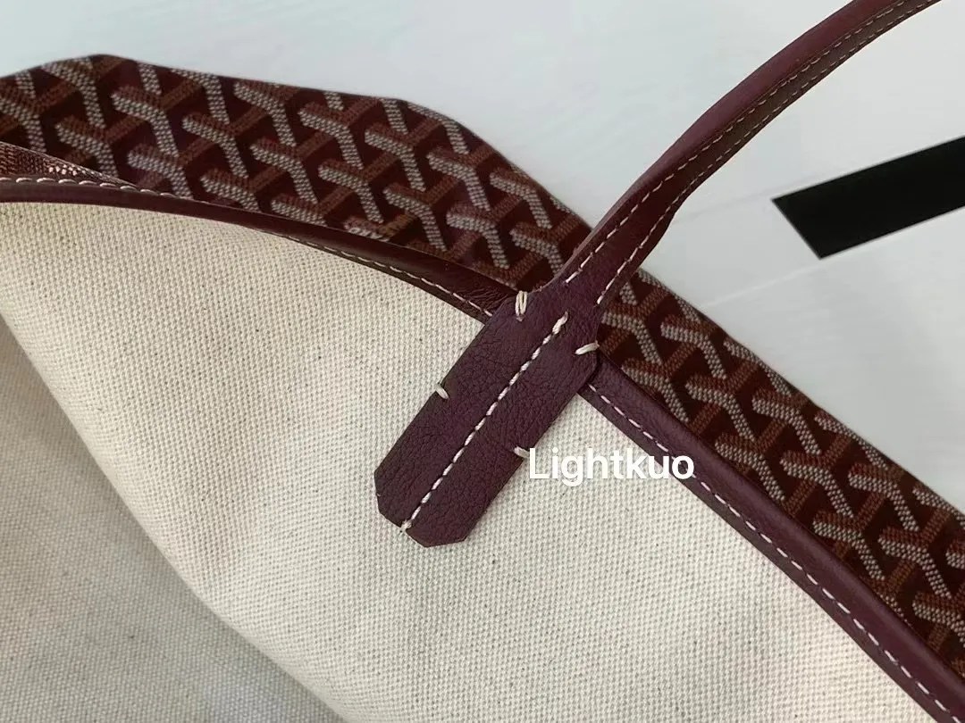 Goyard Saint Louis GM Bag - Burgundy