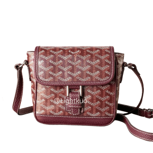 Goyard Grand Bleu Shoulder Bag - Burgundy