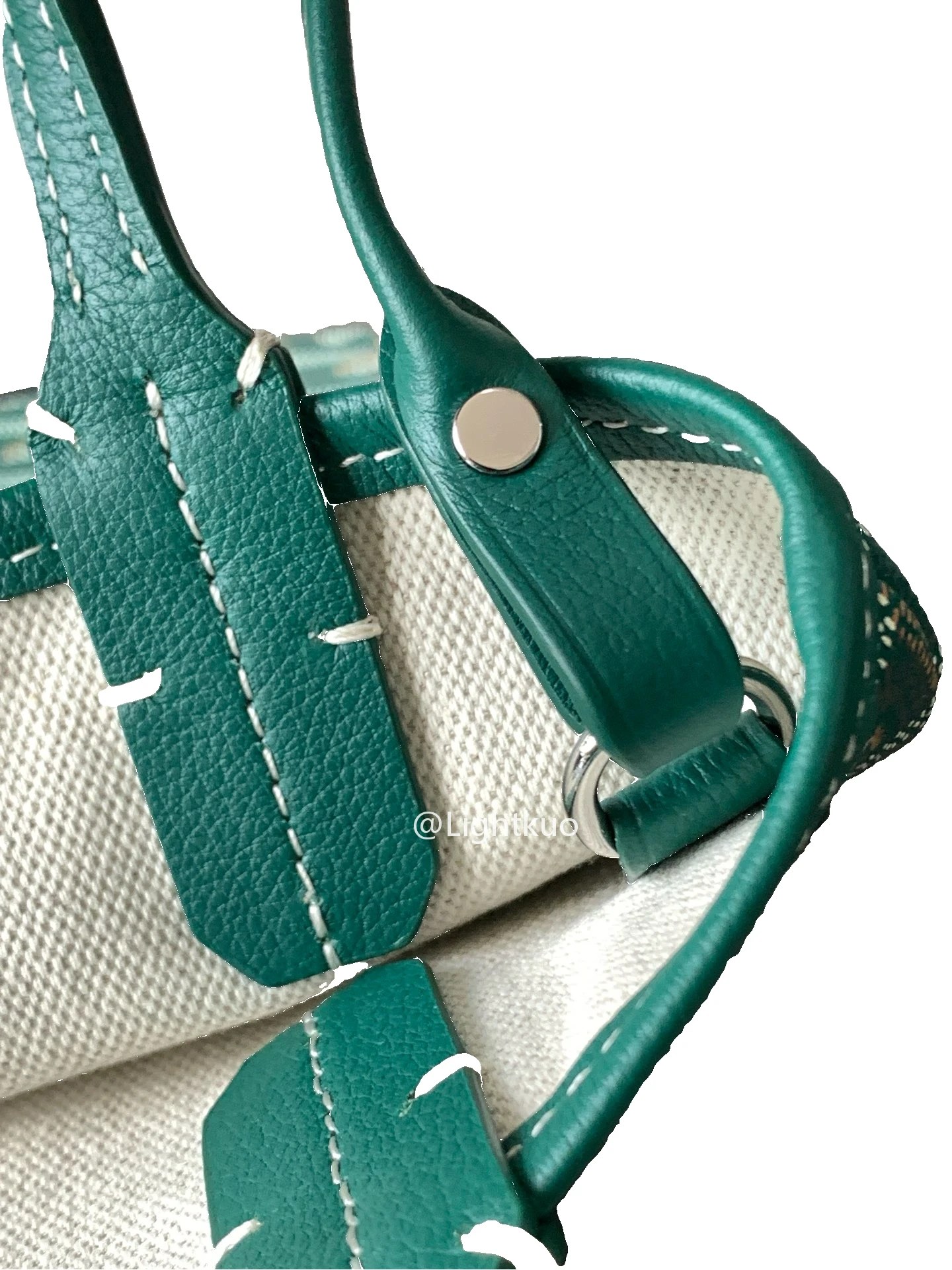 Goyard Poitiers Bag Green