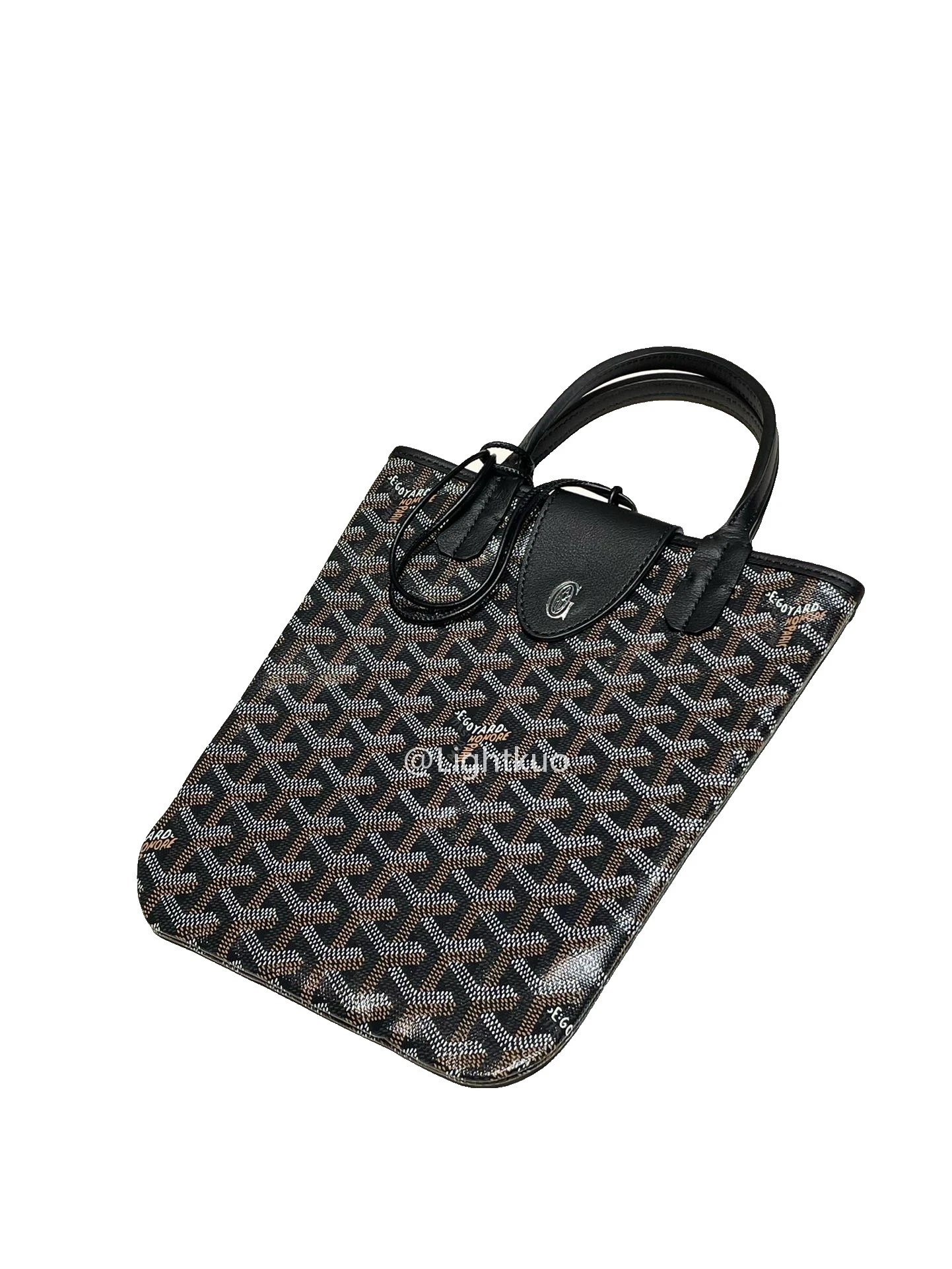 Goyard Poitiers Bag Black