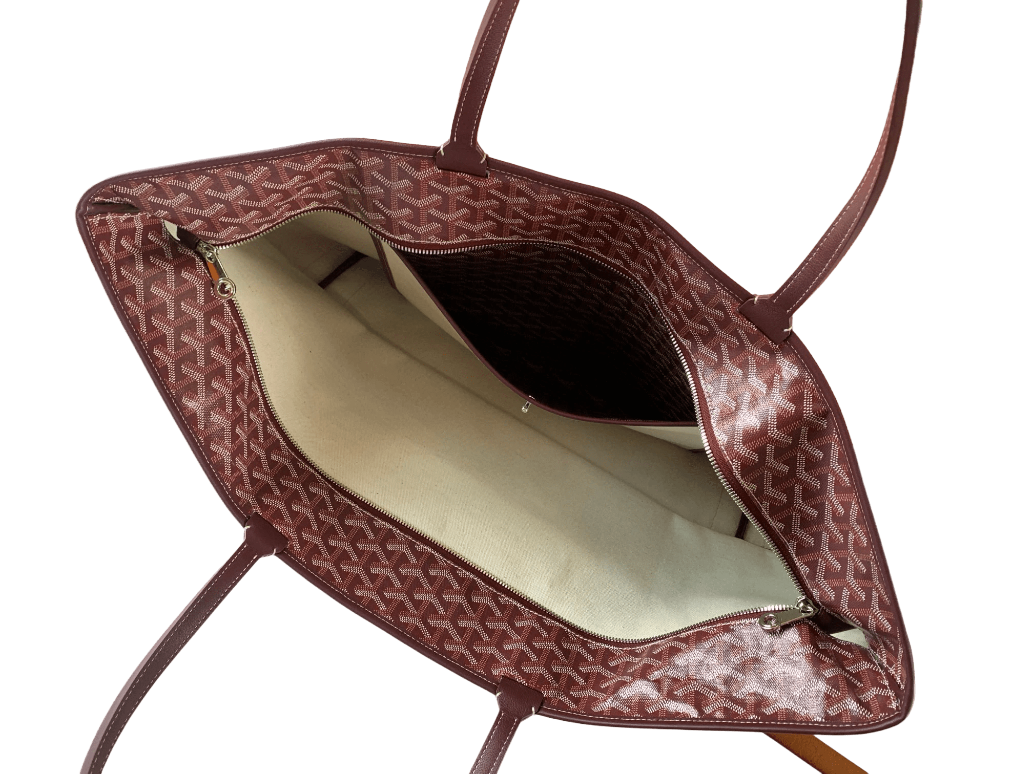 Goyard Artois GM Bag - Burgundy