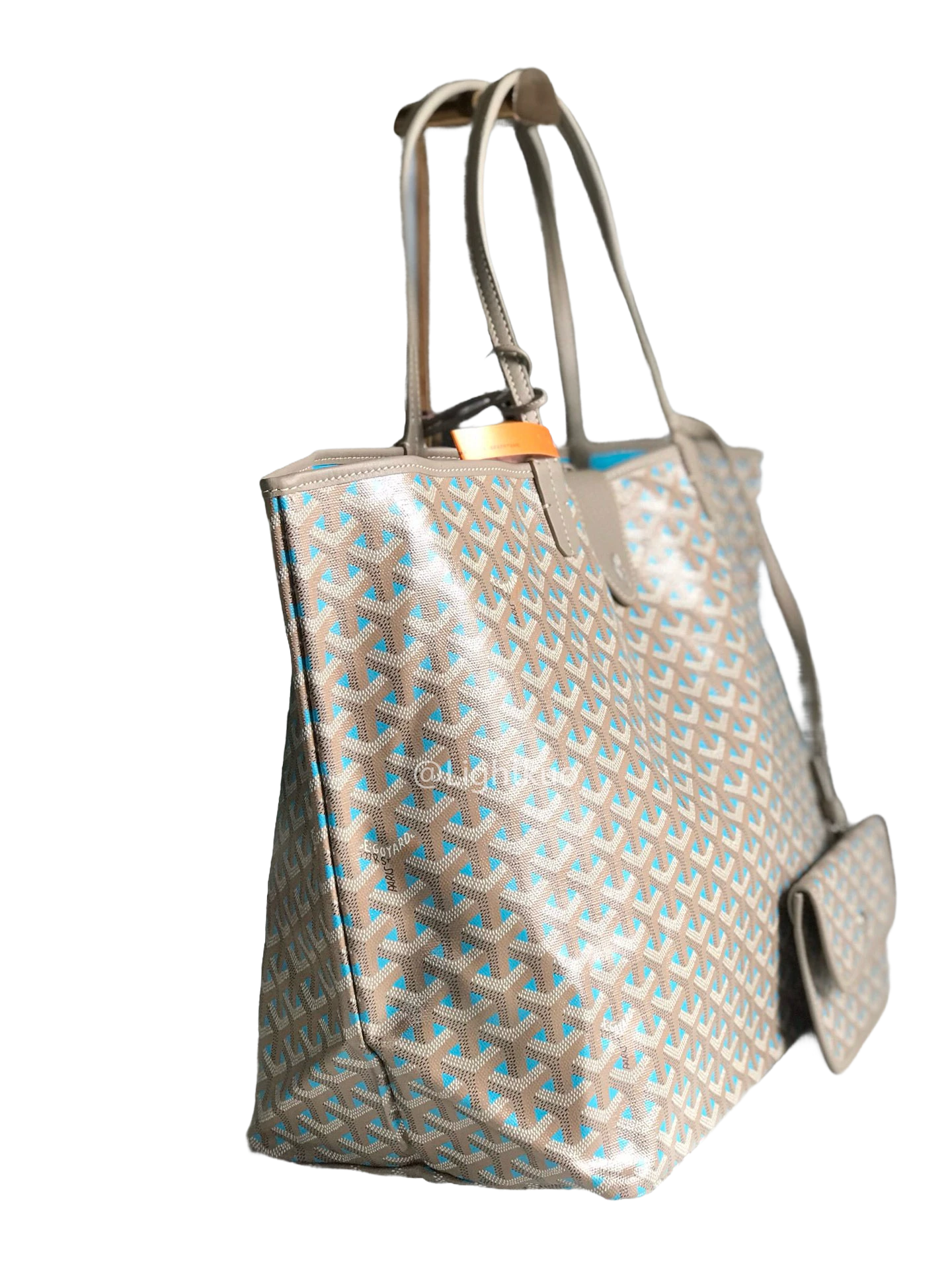 Goyard Khaki Saint Louis GM Bag Beige