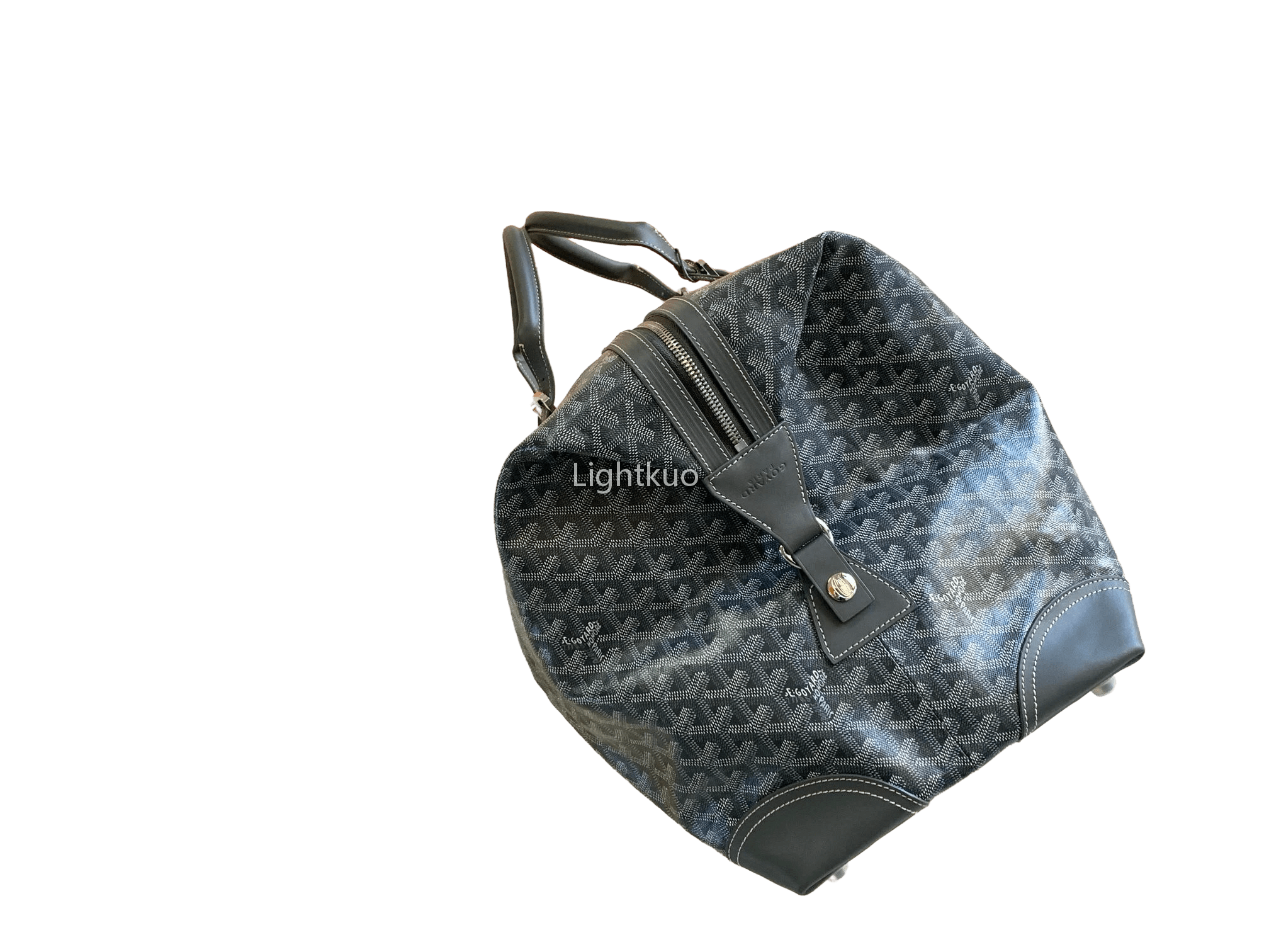 Goyard Bowling 55 Bag Grey