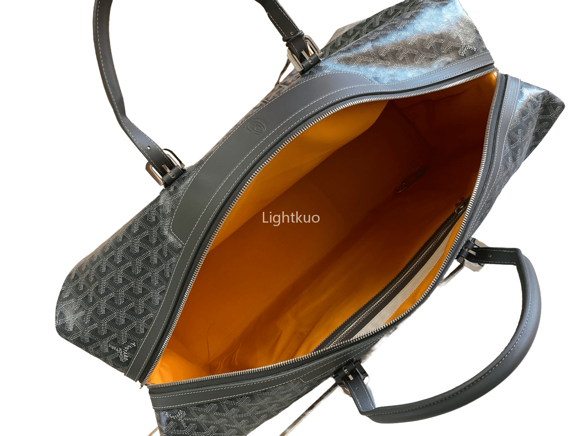 Goyard Bowling 55 Bag Grey