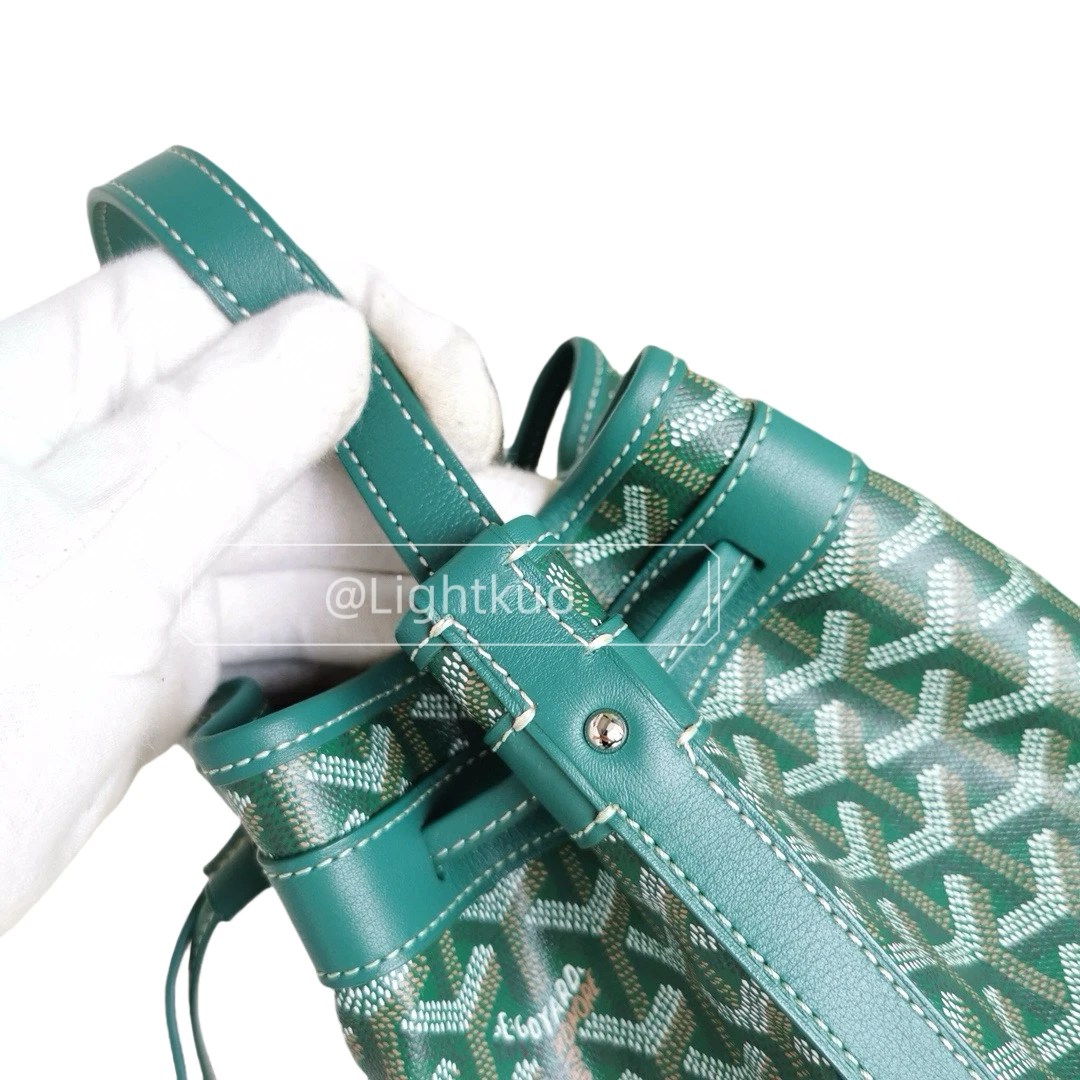 Goyard Petit Flot Bucket Bag - Green