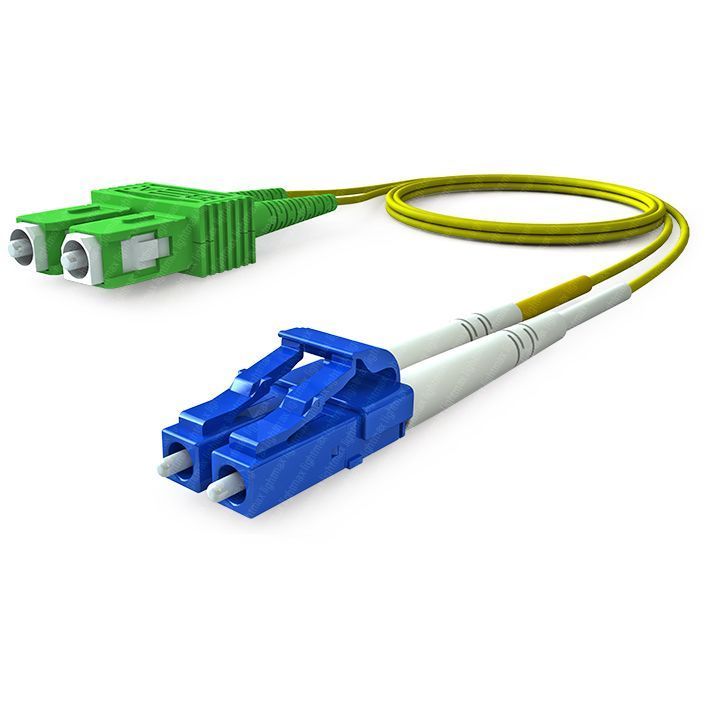 Jumper SM Duplex G652.D LSZH 2mm LC/UPC - SC/APC - Lightmax SL