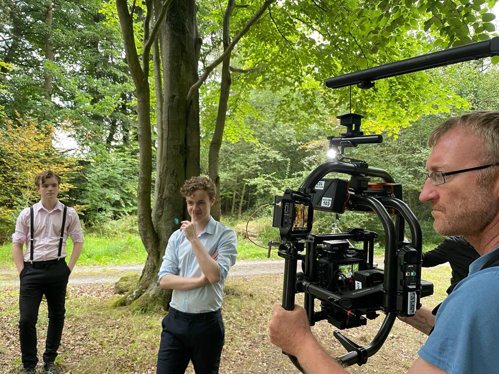 Gimbal Operator on Film set