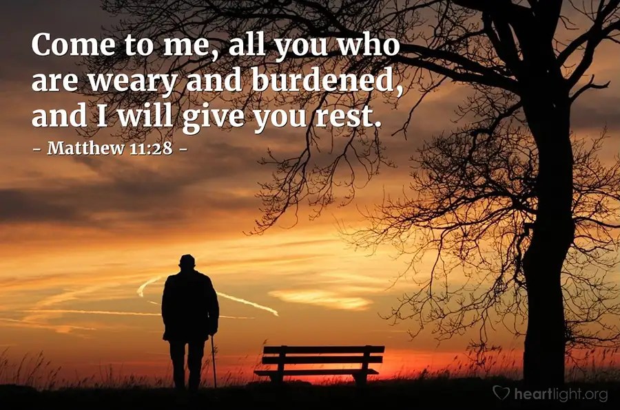 Image for Matthew 11:28