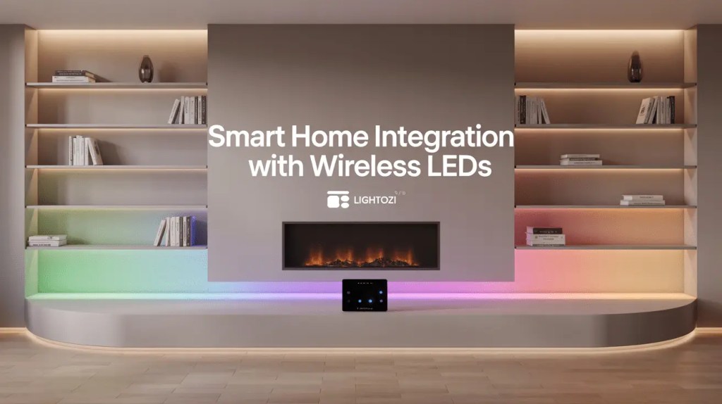 Smart Home Integration with Wireless LEDs