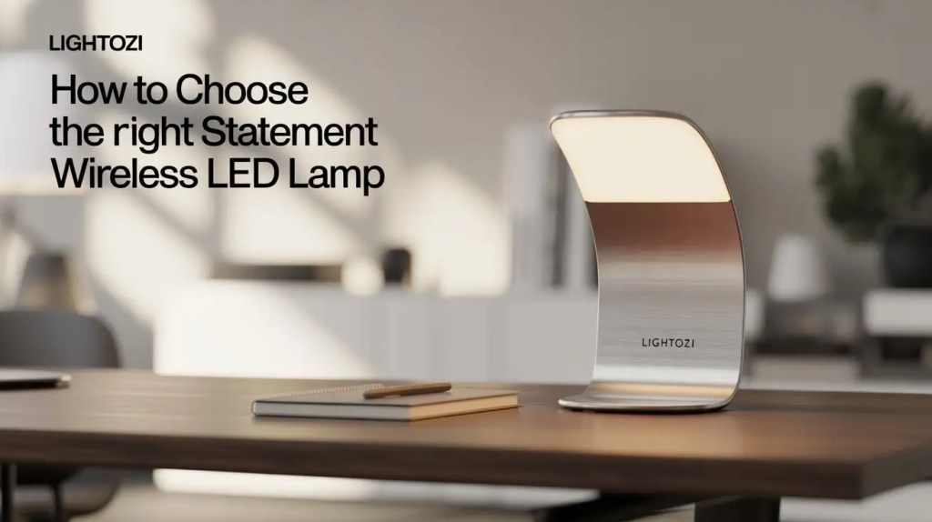 How to Choose the Right Statement Wireless LED Lamp