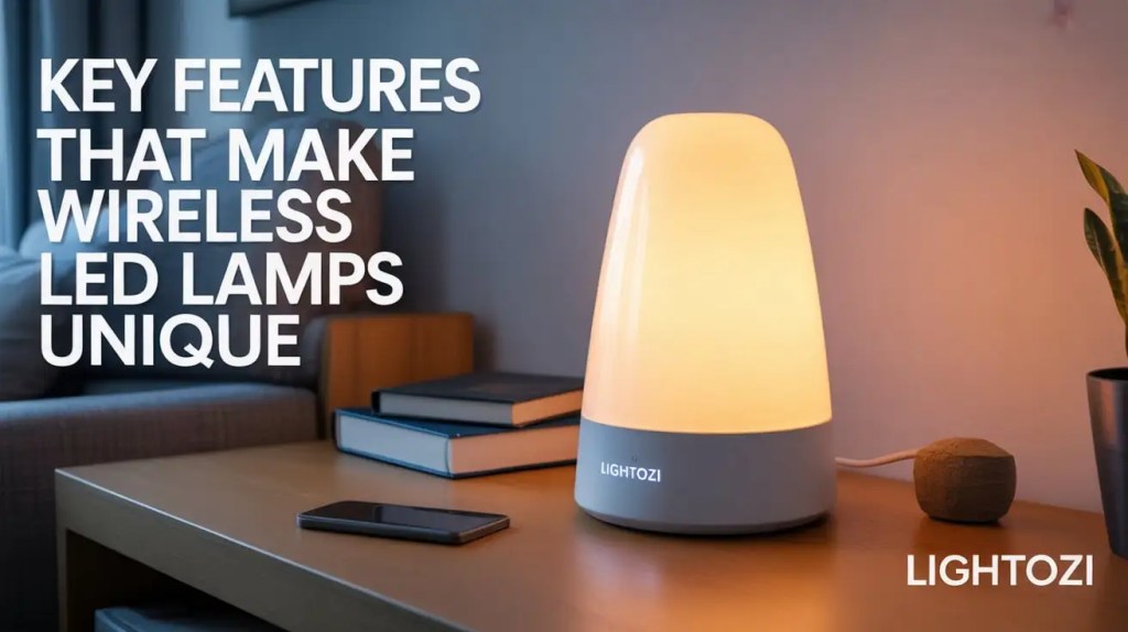 Key Features That Make Wireless LED Lamps Unique