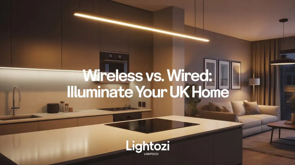Wireless vs Wired LED Lighting in UK Homes