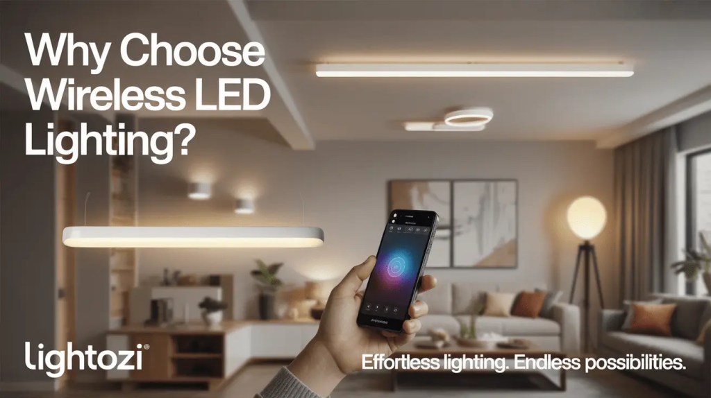 Why Choose Wireless LED Lighting?